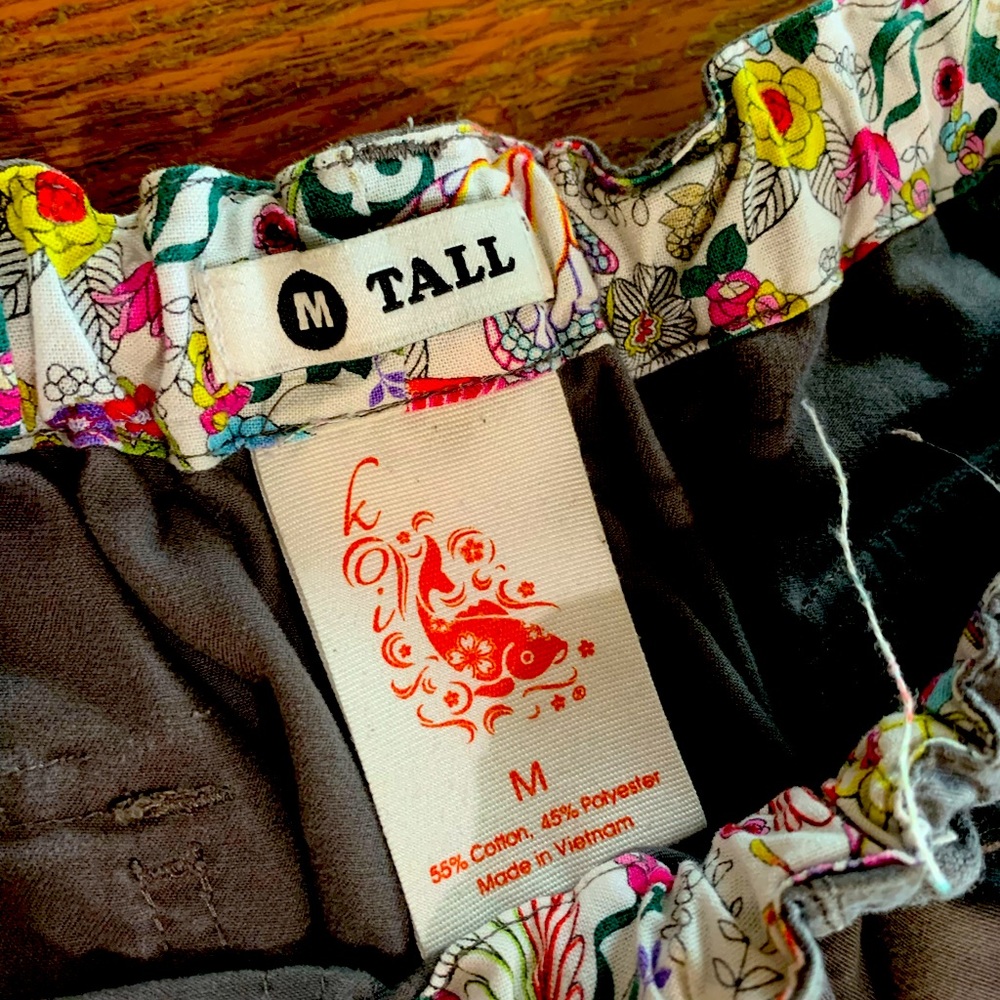 Womens Koi Scrub Pants